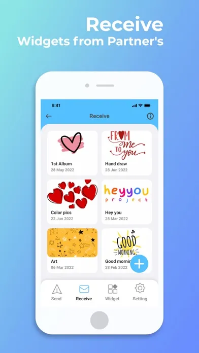 صور Noteit Widget: Drawing Couples