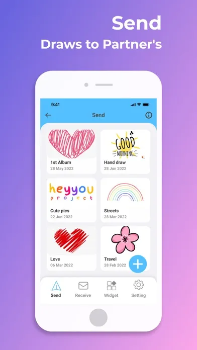 صور Noteit Widget: Drawing Couples