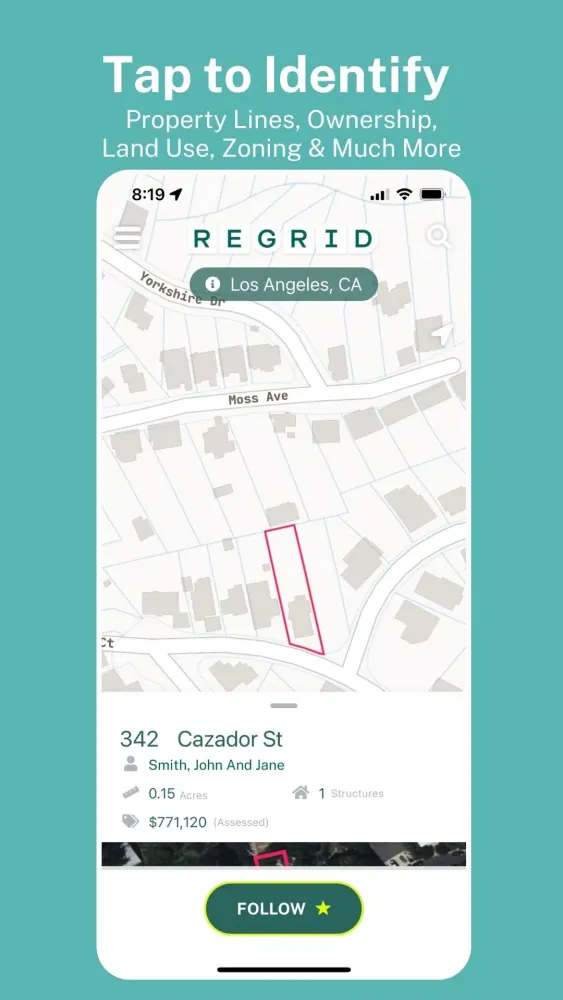 Capturas de pantalla de The Regrid Property App