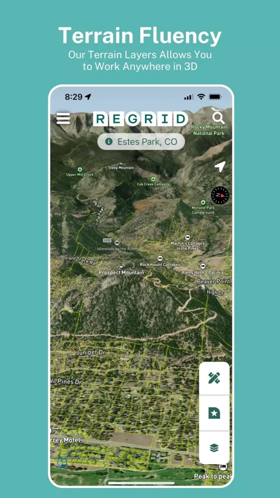 Capturas de pantalla de The Regrid Property App
