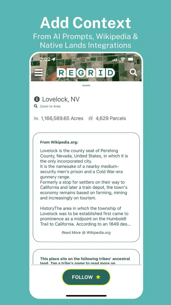 Capturas de pantalla de The Regrid Property App