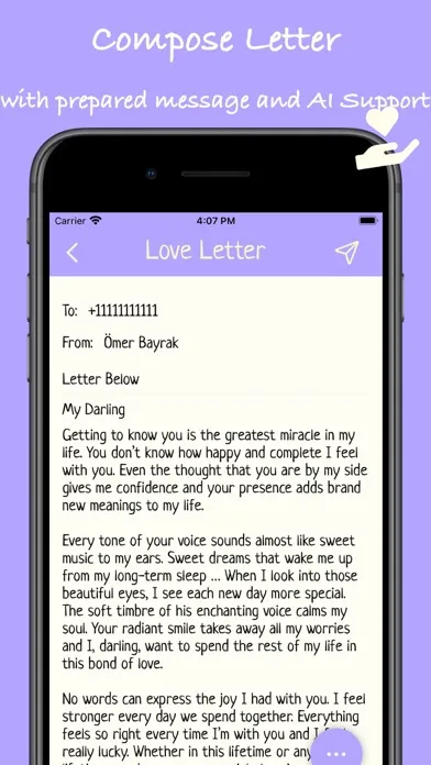 Capturas de tela do Love Letter: Between Couples