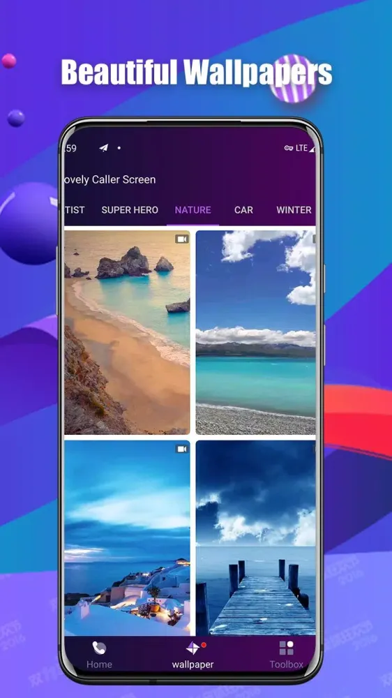 Lovely Caller Screen Screenshots