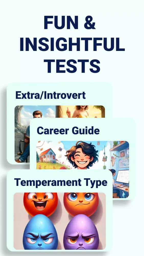 Personality & Psychology Tests 스크린샷