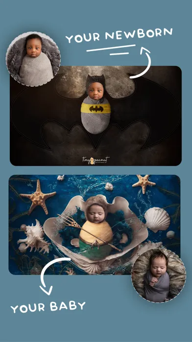 تصاویر Tiny Peanut: Baby Photo Editor