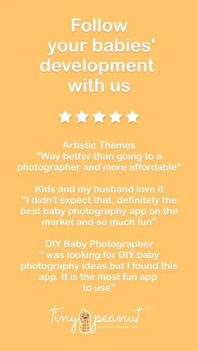 تصاویر Tiny Peanut: Baby Photo Editor