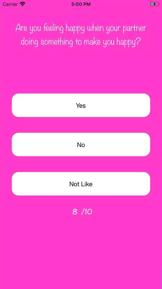 Test Love سکرین شاٹس