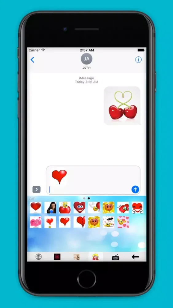 Captures d'écran de Lov-Emoji