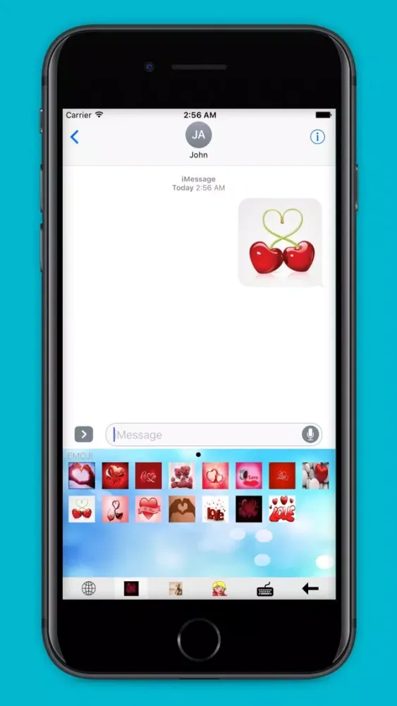 Captures d'écran de Lov-Emoji