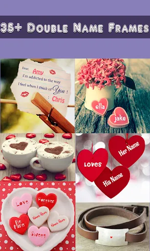 Capturas de tela do Love Name Pics || Valentine Wi