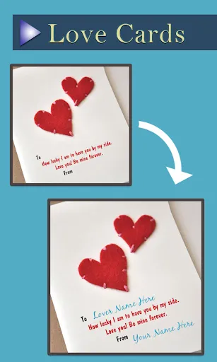 Capturas de tela do Love Name Pics || Valentine Wi