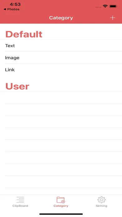 Tangkapan layar Polymer - Clipboard Manager