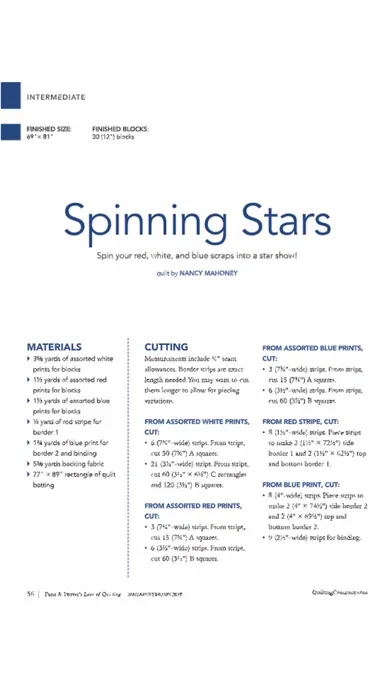 Love of Quilting Magazine Screenshots