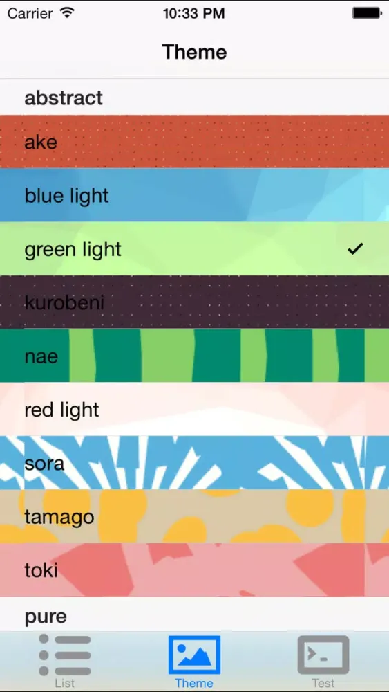 Capturas de tela do Kaomoji Board