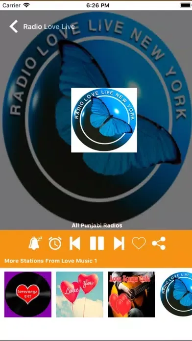 Zrzuty ekranu Love Songs - Valentine Radio
