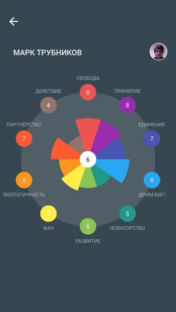 Captures d'écran de ActionWheel — pulse of your company
