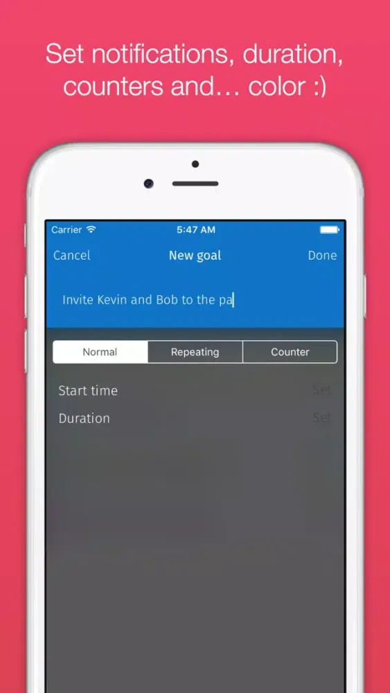 Zrzuty ekranu GetLifeDone 2 — Simple ToDo, Tasks, Day planning