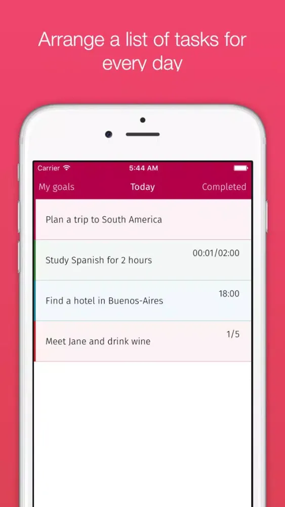 Zrzuty ekranu GetLifeDone 2 — Simple ToDo, Tasks, Day planning