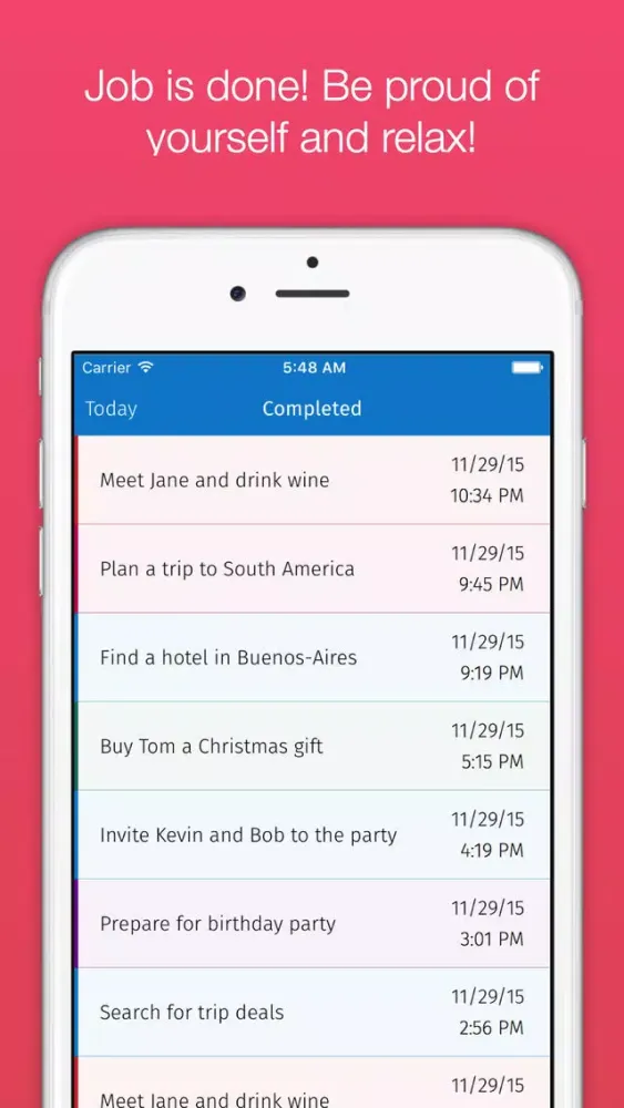 Zrzuty ekranu GetLifeDone 2 — Simple ToDo, Tasks, Day planning