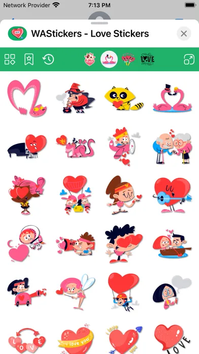Capturas de tela do WA Stickers for WhatsApp