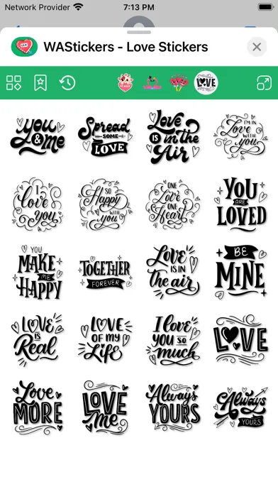 Capturas de tela do WA Stickers for WhatsApp