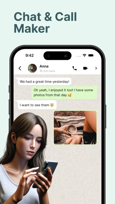 ภาพหน้าจอของ Love Story Chat: Texting Game