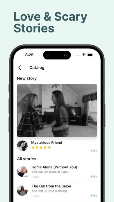 ภาพหน้าจอของ Love Story Chat: Texting Game