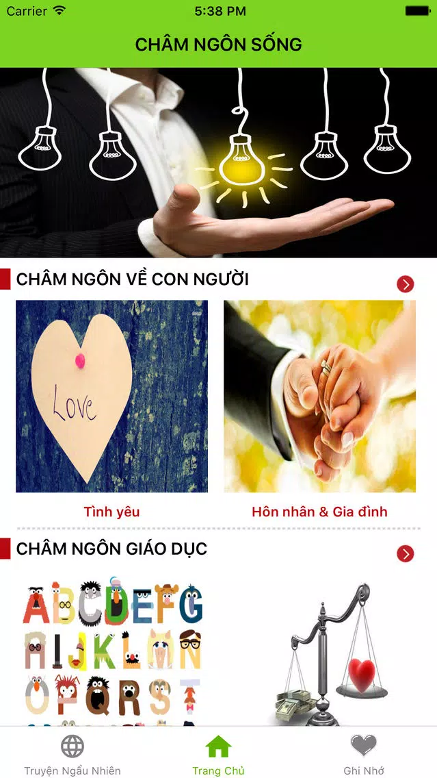 Châm Ngôn - Danh Ngôn - Mục Tiêu Sống Screenshots