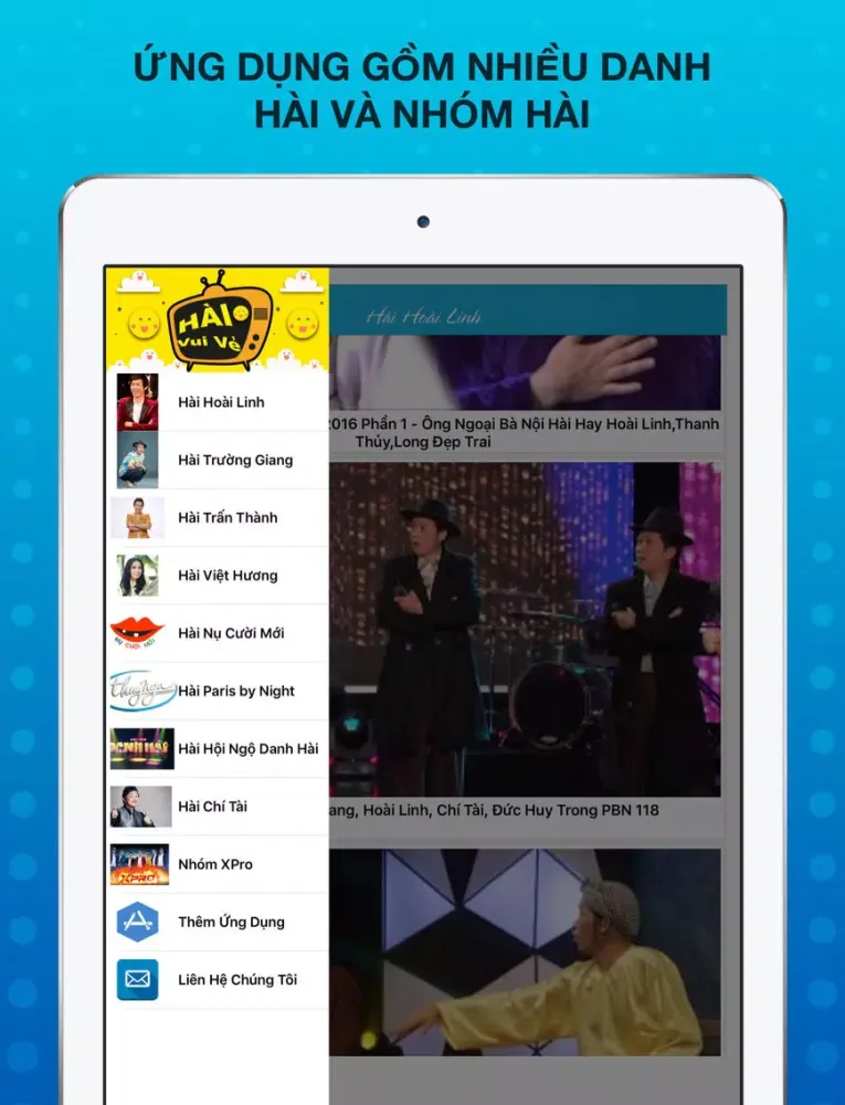 Capturas de tela do Phim Hài tổng hợp hay nhất iPad 