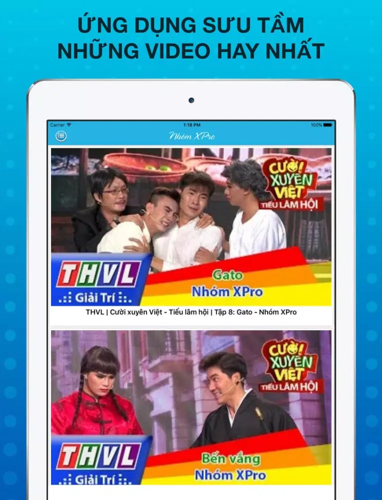 Capturas de tela do Phim Hài tổng hợp hay nhất iPad 