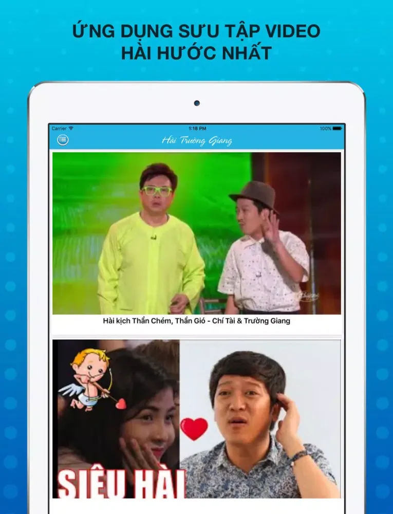 Capturas de tela do Phim Hài tổng hợp hay nhất iPad 