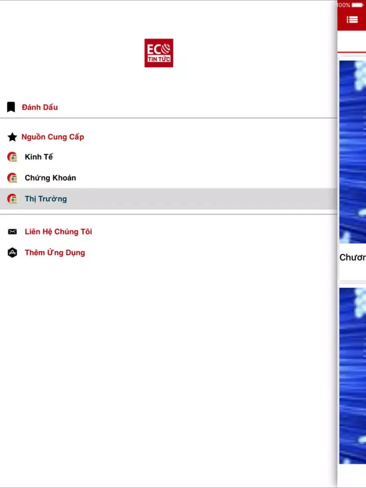 Kinh Tế - Chứng khoán cập nhật mới nhất iPad  Screenshots