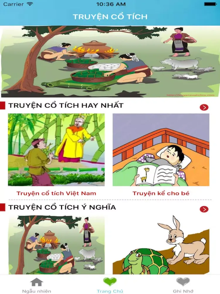 Truyện cổ tích - truyện cho bé - truyện ý nghĩa nhất iPad  スクリーンショット