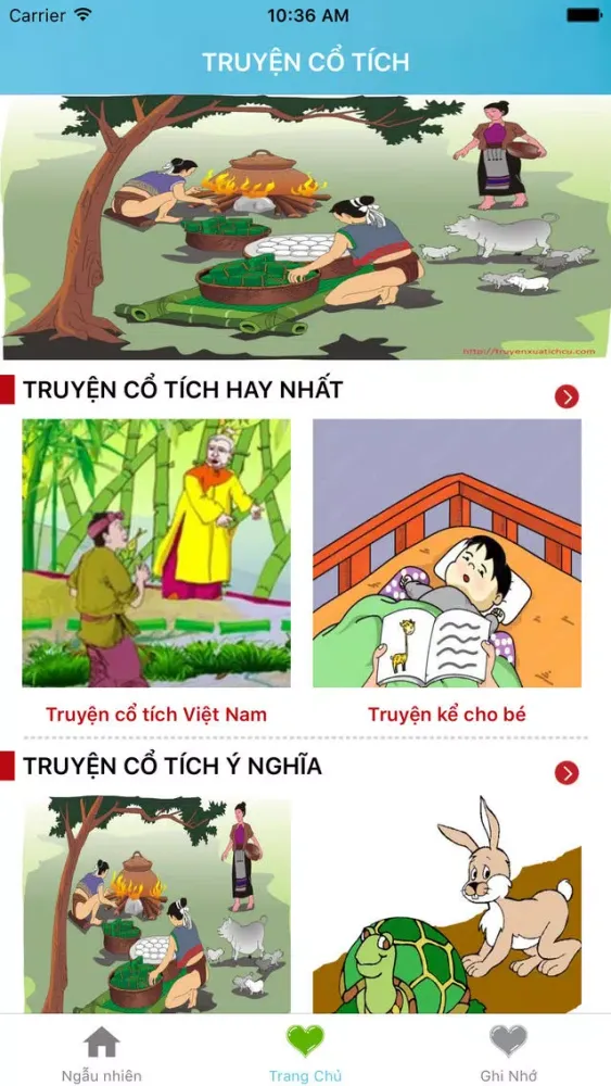 Truyện cổ tích - truyện cho bé - truyện ý nghĩa nhất スクリーンショット
