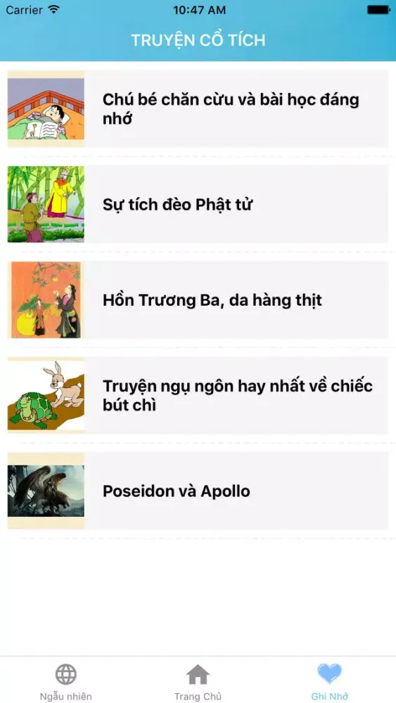 Truyện cổ tích - truyện cho bé - truyện ý nghĩa nhất スクリーンショット