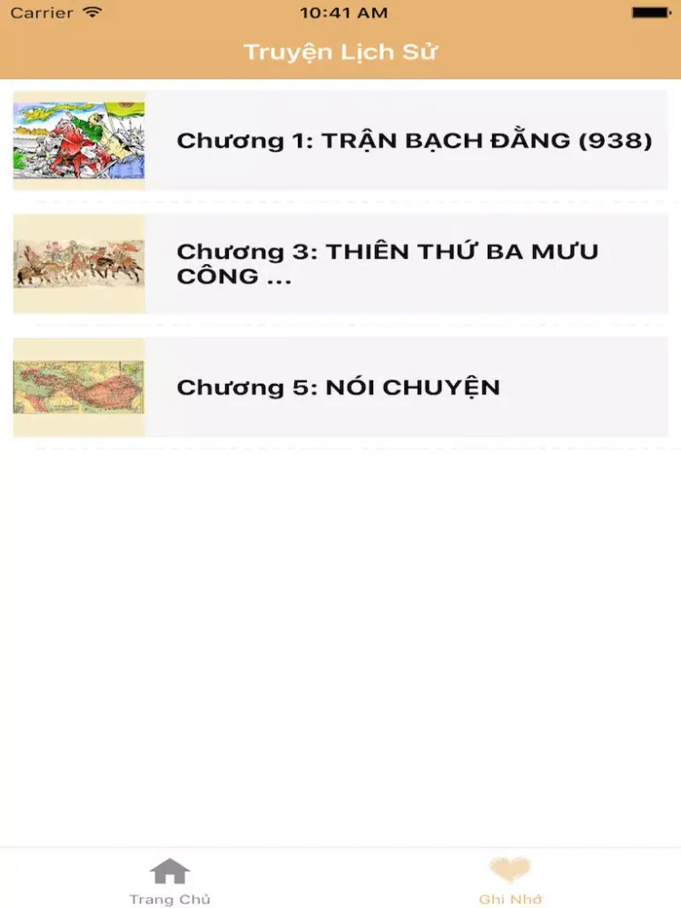 Truyện Lịch sử Việt Nam và thế giới hay mới nhất iPad  Screenshots