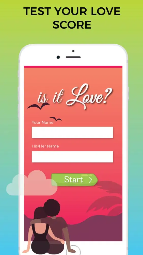 Capturas de tela do Love Test - Calculator Tester