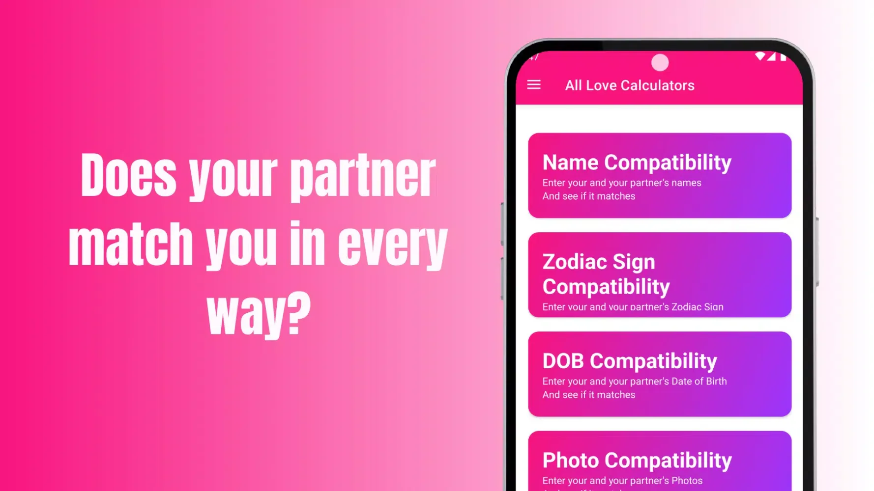 Name Compatibility Ekran Görüntüleri