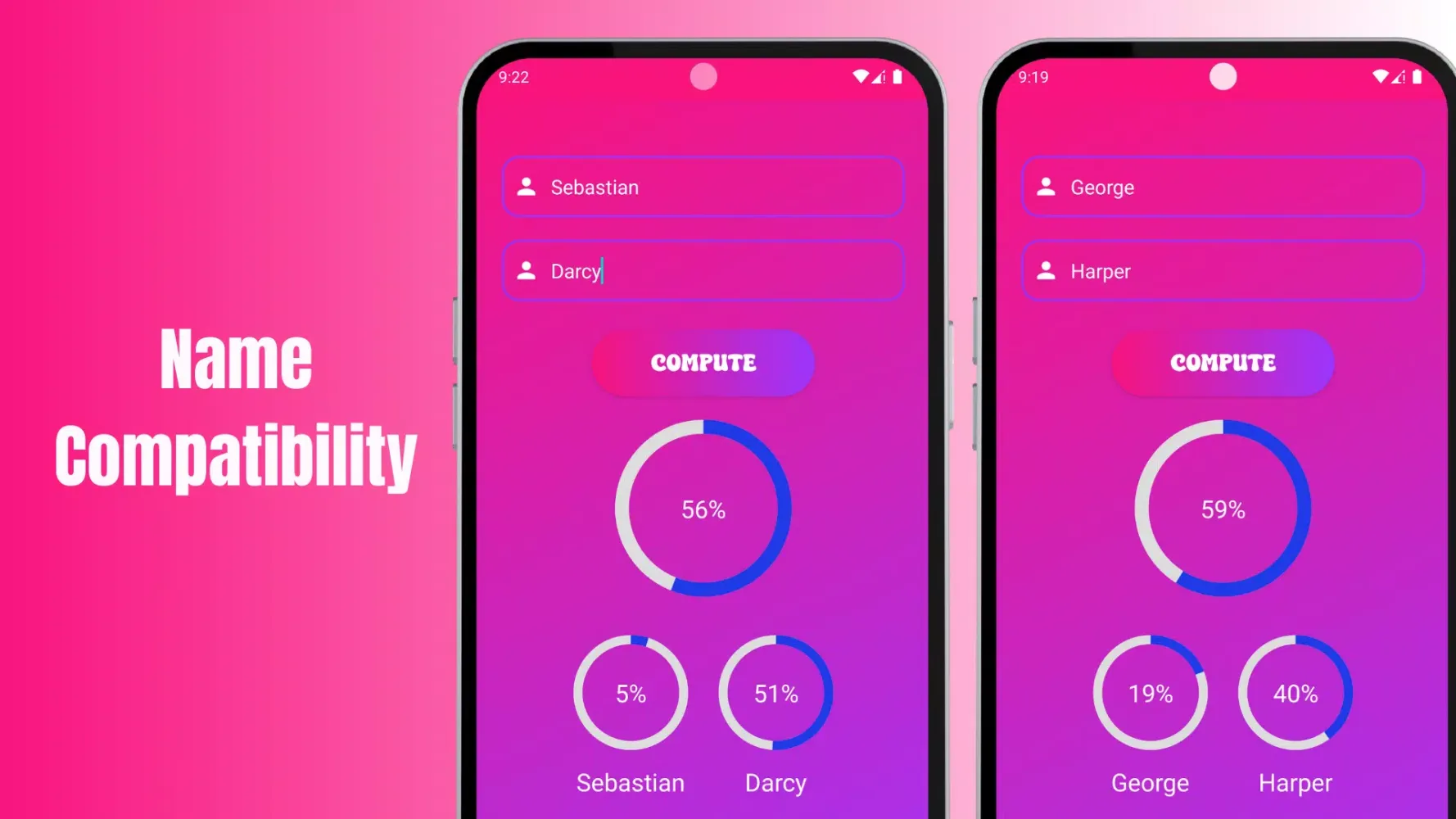 Name Compatibility Ekran Görüntüleri