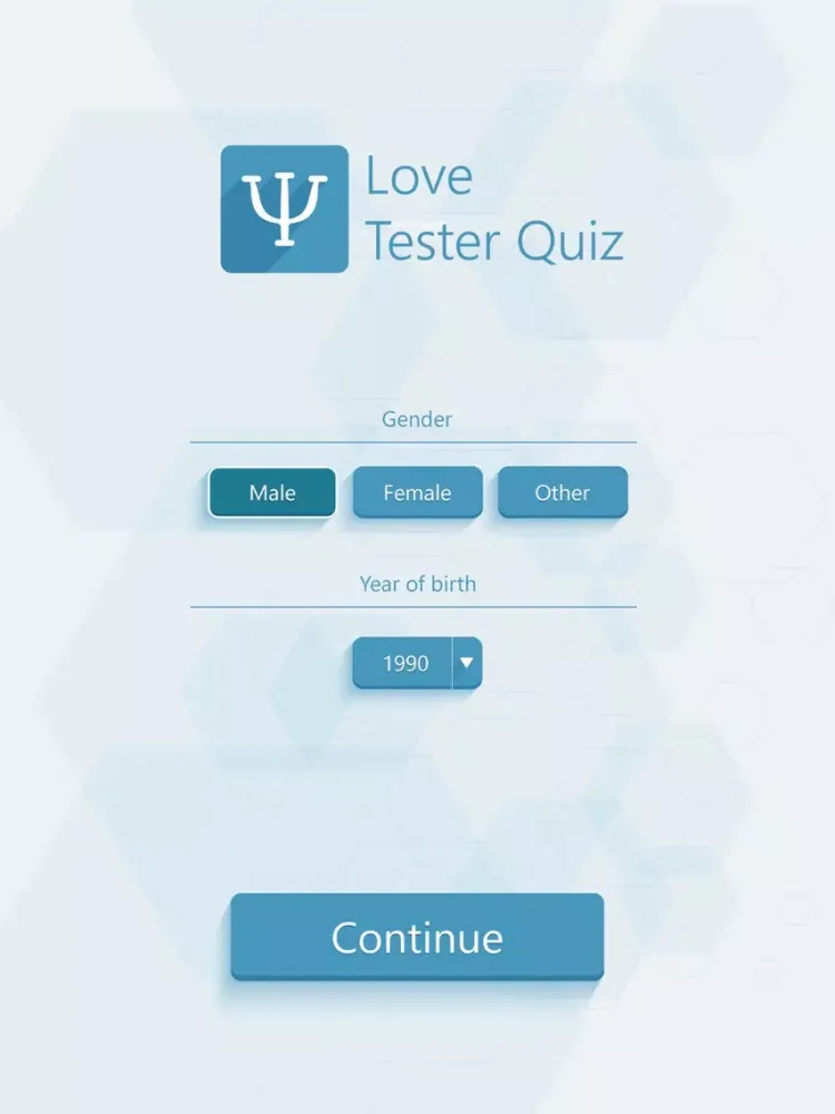 Love Tester Quiz: Relationship Compatibility Test iPad 应用截图