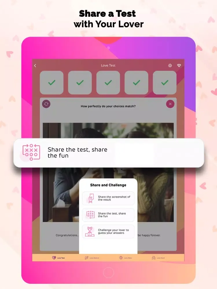 Zrzuty ekranu Soulmate-Love Test iPad 