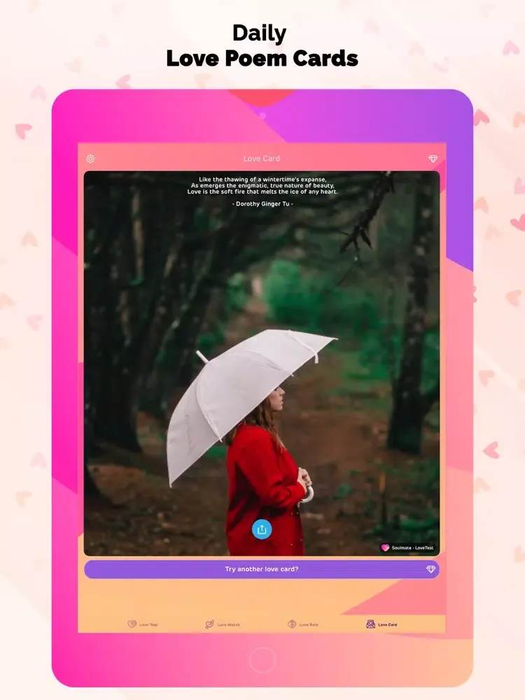 Zrzuty ekranu Soulmate-Love Test iPad 