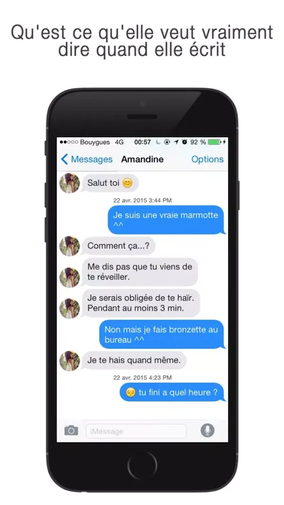 Capturas de tela do Femme Traduction
