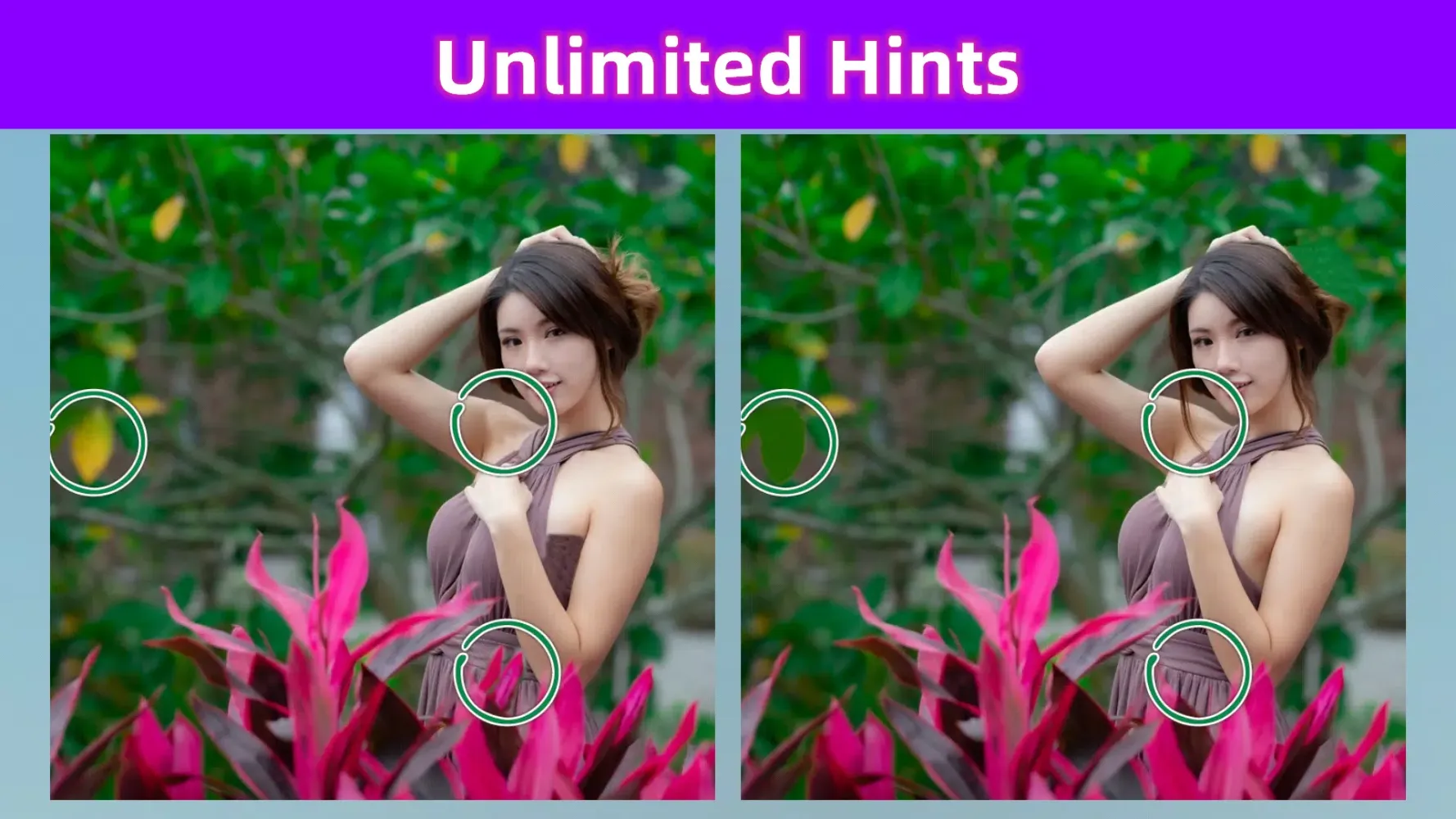 Spot Differences Puzzle Game Screenshots