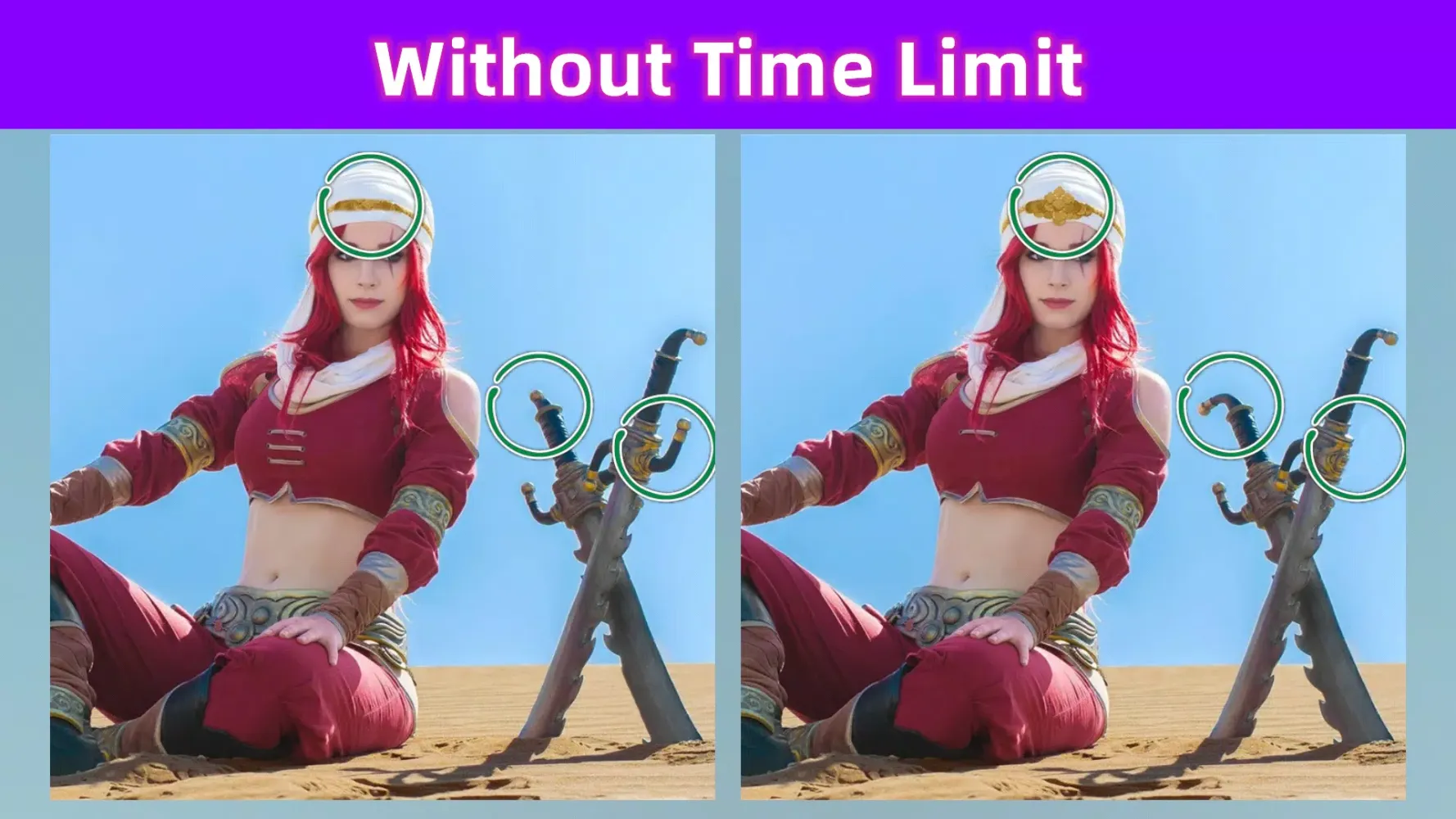 Spot Differences Puzzle Game Screenshots