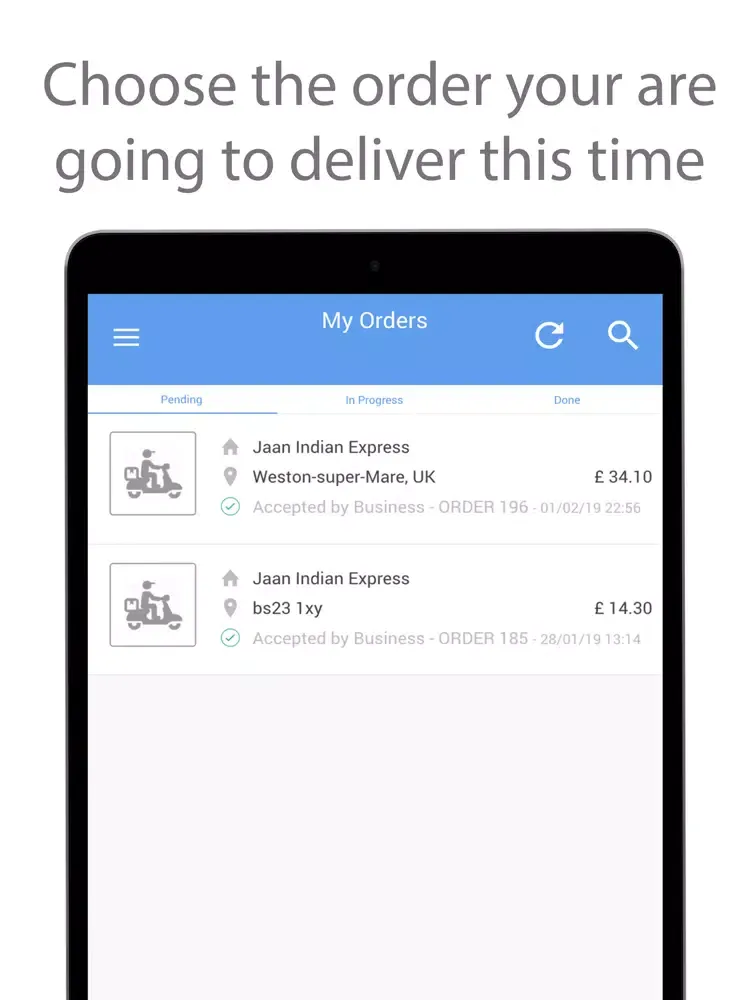 تصاویر LYL OrderManager iPad 