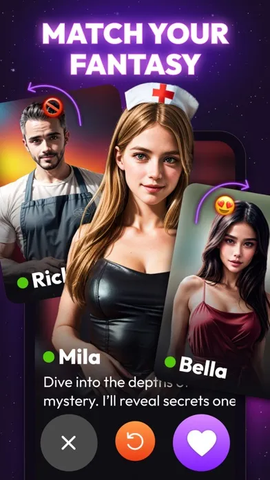 Captures d'écran de Lovly - Romance Story games