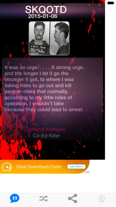 Serial Killer Quote of the Day應用截圖