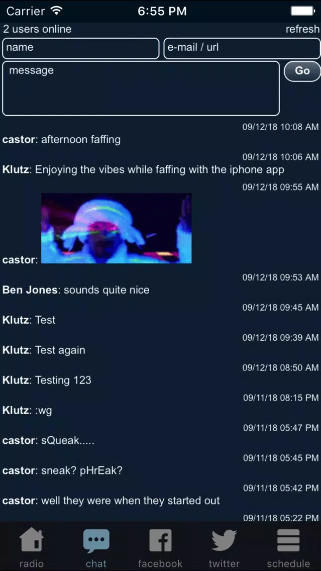 Screenshot di lowercase sounds