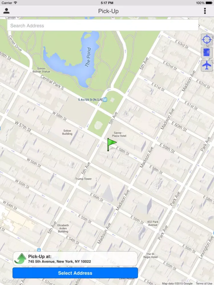 Lower East Side Car Service iPad  Screenshots